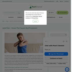 Joint Pain – Know The Causes And Treatment