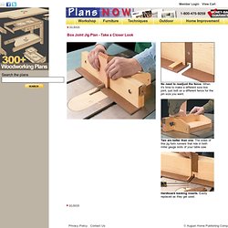 Box Joint Jig Plan - Take a Closer Look