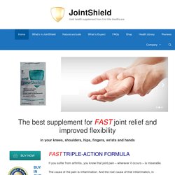 JointShield – Joint health supplement from Uni-Vite Healthcare