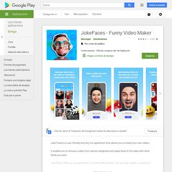 JokeFaces - Funny Video Maker - Aplicacions a Google Play