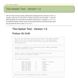 jokes > Hacker test
