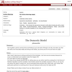 The Domestic Model - joliemariella