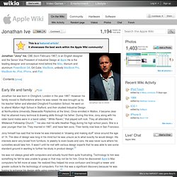Jonathan Ive - Apple Wiki, a wiki about Macs, iPod, iPhone, iPad, iWork, iLife and more