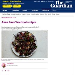 Anna Jones’ beetroot recipes