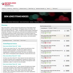 Dow Jones Indexes » Dow Jones Titans Indexes » Overview