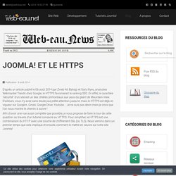 Joomla! et le HTTPS