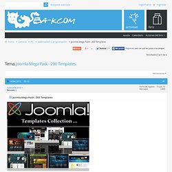 Joomla Mega Pack - 200 Templates