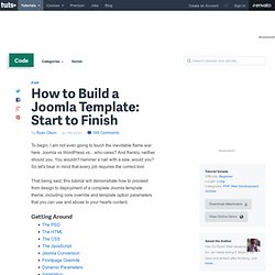 How to Build a Joomla Template: Start to Finish