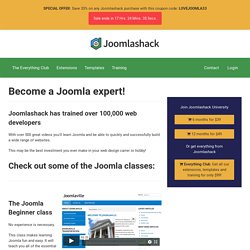 Online Joomla Training