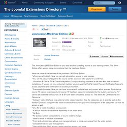 Joomlearn LMS Silver Edition