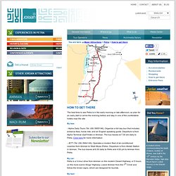 Jordan Tourism Board - How to get there