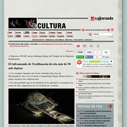 La Jornada: El inframundo de Teotihuacán devela más de 50 mil objetos