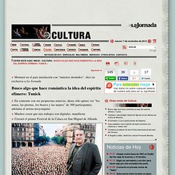 Busco algo que hace romántica la idea del espíritu efímero: Tunick