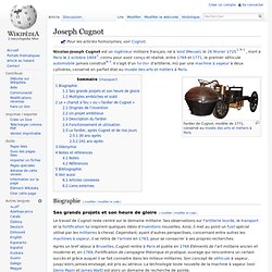 Joseph Cugnot
