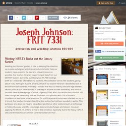Joseph Johnson: FRIT 7331
