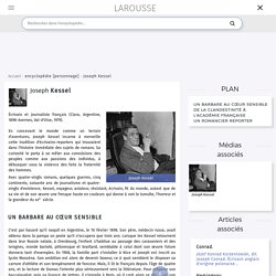 Joseph Kessel - LAROUSSE