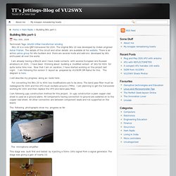 TT’s Jottings-Blog of VU2SWX » Building Bitx part-1