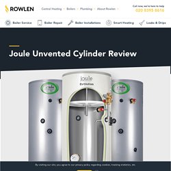 Joule Unvented Cylinder Review