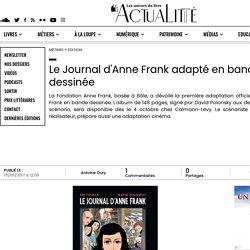 Le Journal d'Anne Frank adapté en bande dessinée