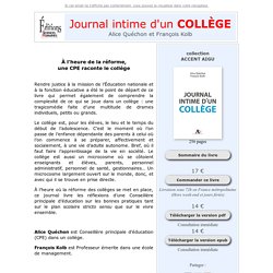 Journal Intime d'un collège