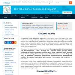 Journal of Cancer Science and Research