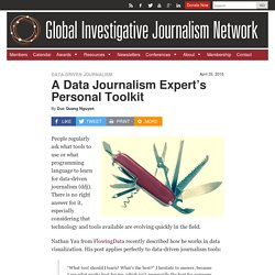 A Data Journalism Expert’s Personal Toolkit