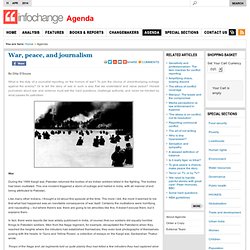 InfoChange India News & Features development news India - War, peace, and journalism