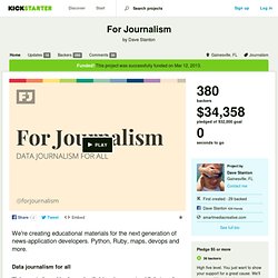 For Journalism by Dave Stanton