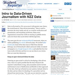 Intro to Data-Driven Journalism with NZZ Data