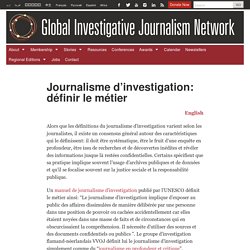 Journalisme d’investigation: définir le métier