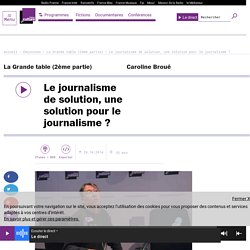 Le journalisme de solution, une solution pour le journalisme ?