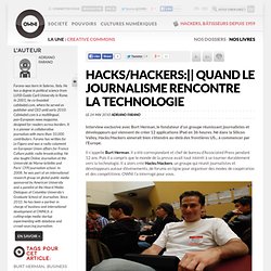 Hacks/Hackers: quand le journalisme rencontre la technologie
