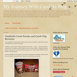 Chatfield's Carob Powder and Carob Chip Brownies