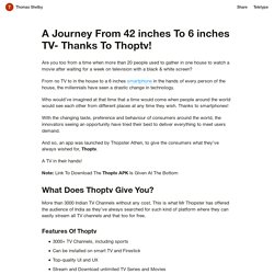 Download Official ThoopTV APK Latest Version V23.0 On Techravy