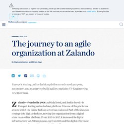 The journey to an agile organization at Zalando