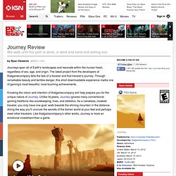 Journey Review - PlayStation 3 Review at IGN