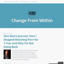 One Man’s Journey: How I Stopped Watching Porn for 1 Year and Why I’m Not Going Back