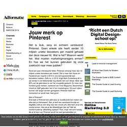 Jouw merk op Pinterest - Opinie