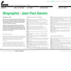 JP Ganem artwork - biographie