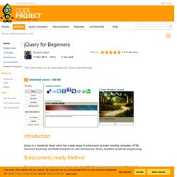 JQuery for Beginners