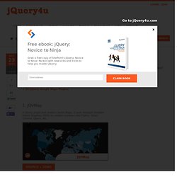 10 jQuery Global Map Plugins
