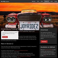 jQuery Joyride Plugin