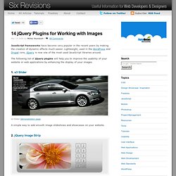 14 jQuery Plugins for Working with Images