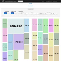 jQuery.Shapeshift