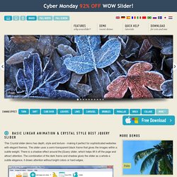 Best jQuery Slider - Crystal Basic linear