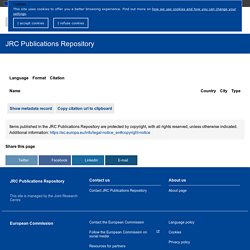 JRC Publications Repository