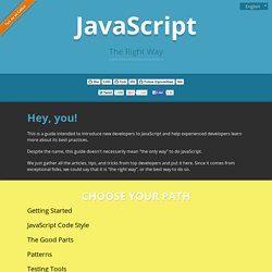 JS: The Right Way
