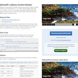 jShowOff: a jQuery Content Rotator Plugin by Erik Kallevig