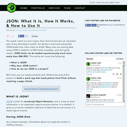 JSON: What It Is, How It Works, & How to Use It