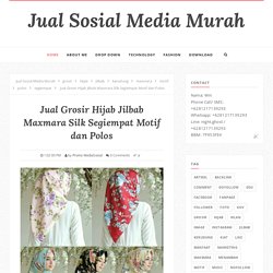 Jual Grosir Hijab Jilbab Maxmara Silk Segiempat Motif dan Polos